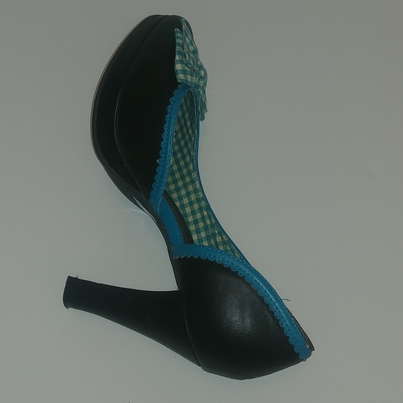 Tuk Ladies 4"Heels W Polka Dots N Bow - Picture 15 of 17